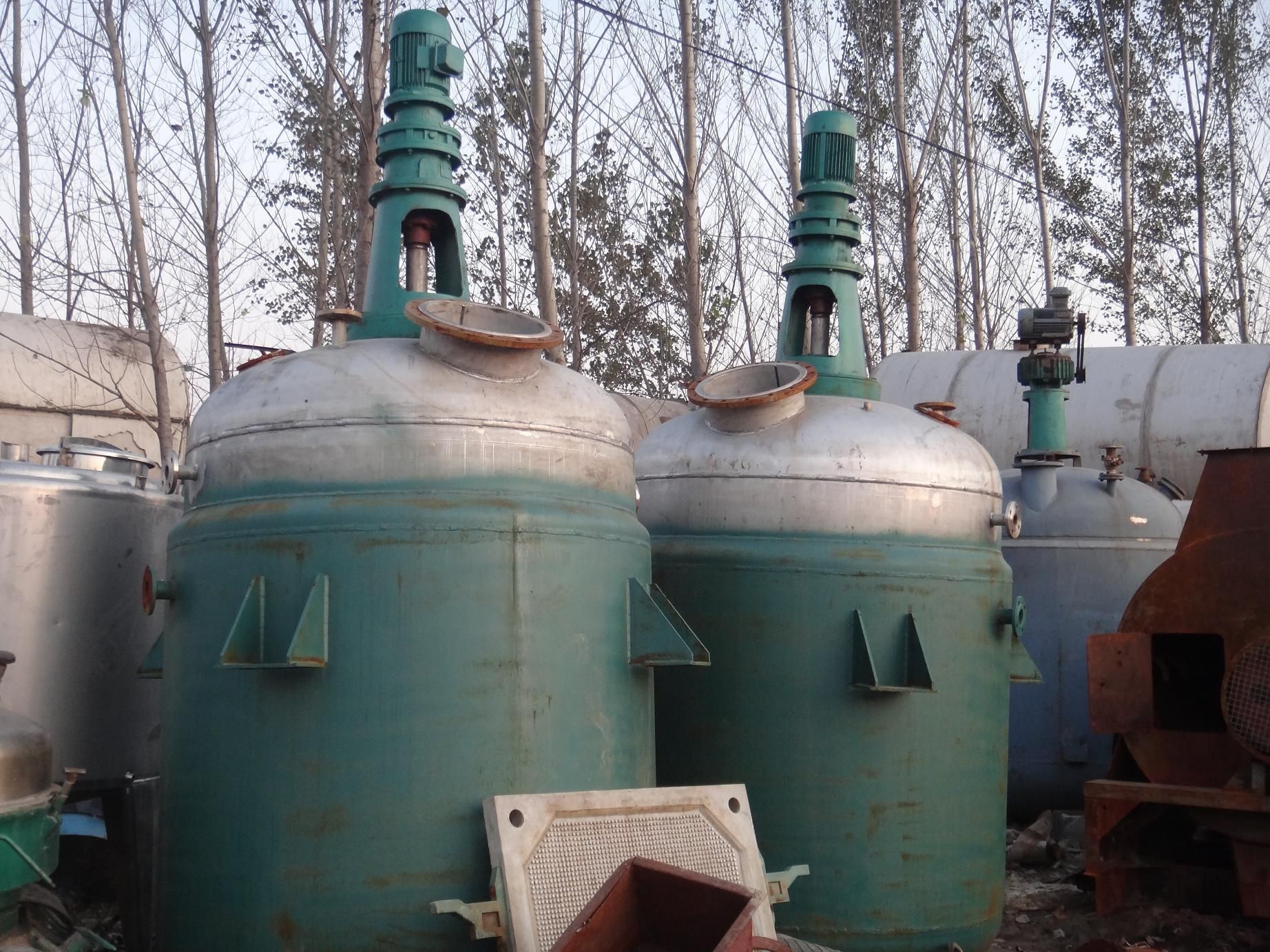 专业供应处理 不锈钢反应釜与二手推进式搅拌反应釜——化工机械设备网二手化工设备采购指南