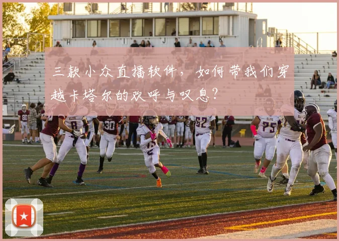 三款小众直播软件,如何带我们穿越卡塔尔的欢呼与叹息?