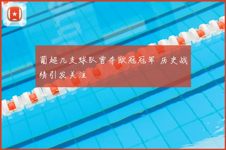 葡超几支球队曾夺欧冠冠军 历史战绩引发关注
