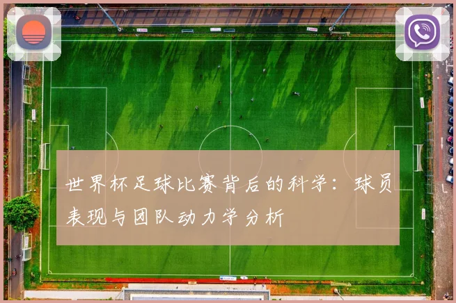 世界杯足球比赛背后的科学:球员表现与团队动力学分析