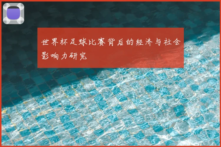 世界杯足球比赛背后的经济与社会影响力研究