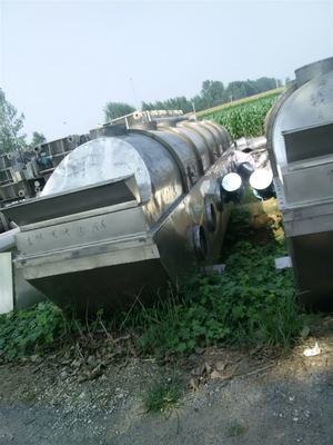 二手9米90厘米流化床干燥机 专业化工设备的可靠选择